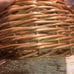 OVERSIZED DECORATIVE WOVEN BASKET/HANDLE 21 H