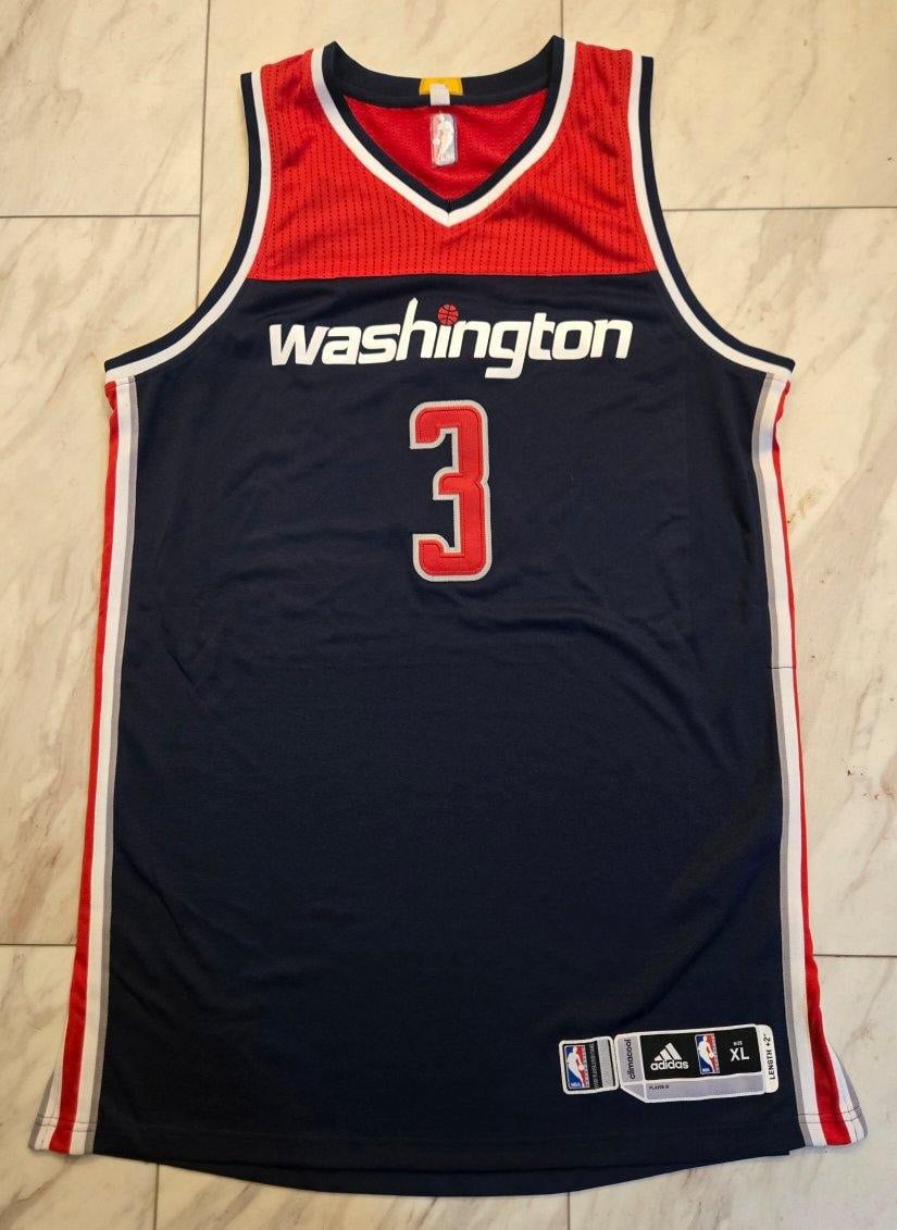 BRADLEY BEAL WashingtonWizards Adidas REV 30 Authentic Team Issued Rookie Jersey