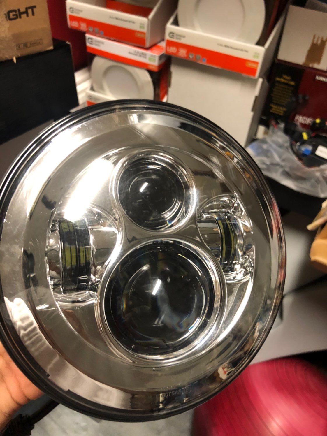 Harley Davidson Street Glide FLHX Chrome Daymaker Headlight