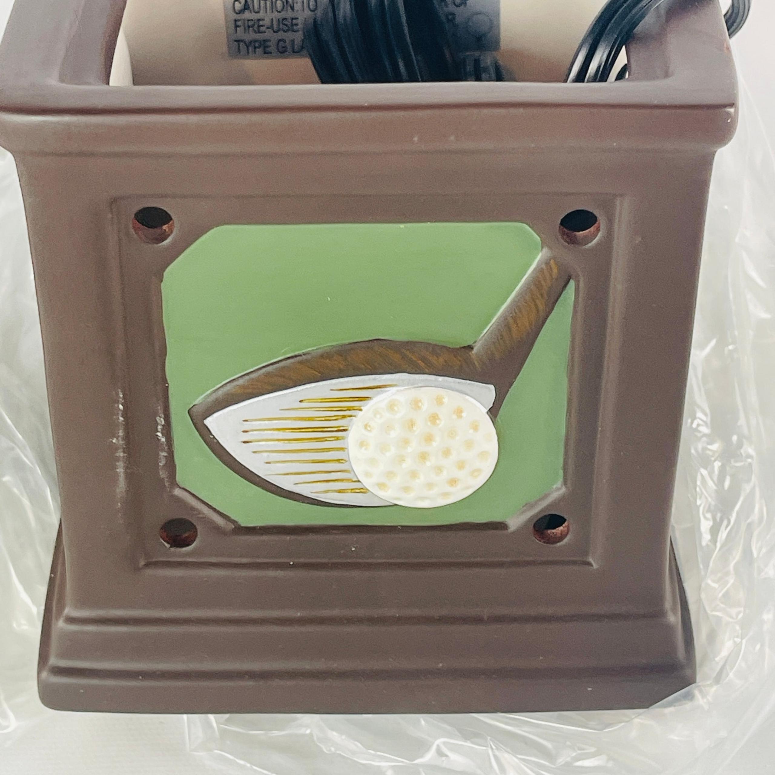 Scentsy Fore! Golf Full Size Warmer; Retired - Unused