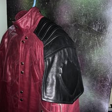 jeanwear leather trench detailed jacket star-lord SIZE MEDIUM
