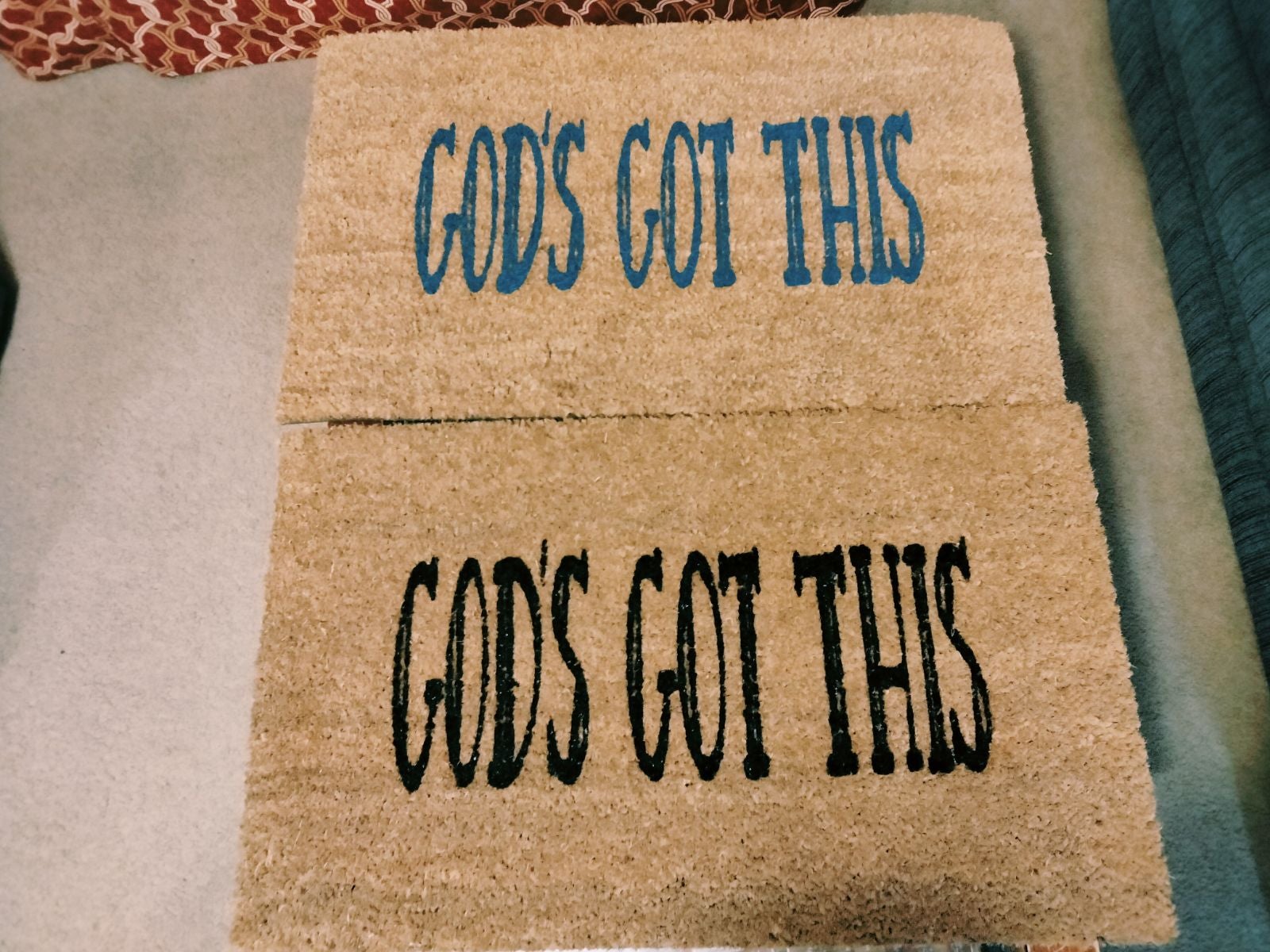 door mat