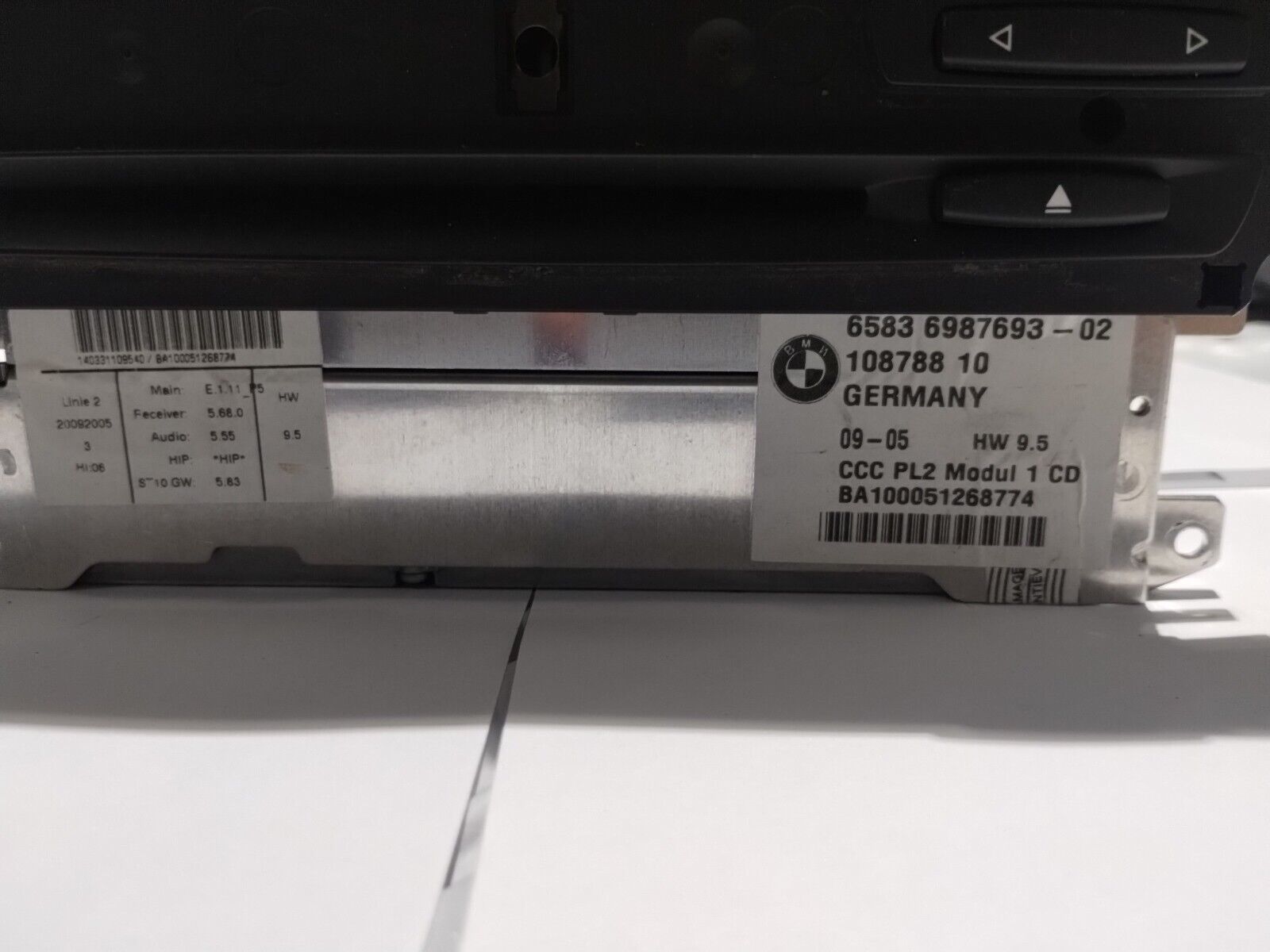 06-07 BMW OEM E90 E92 for parts 325I 330I 335I 330xi NAVIGATION RADIO DVD CCC