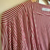 Lake Pajamas DreamModal Kimono Pajama Top in Red Stripe - Small