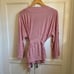 Lake Pajamas DreamModal Kimono Pajama Top in Red Stripe - Small