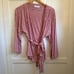 Lake Pajamas DreamModal Kimono Pajama Top in Red Stripe - Small