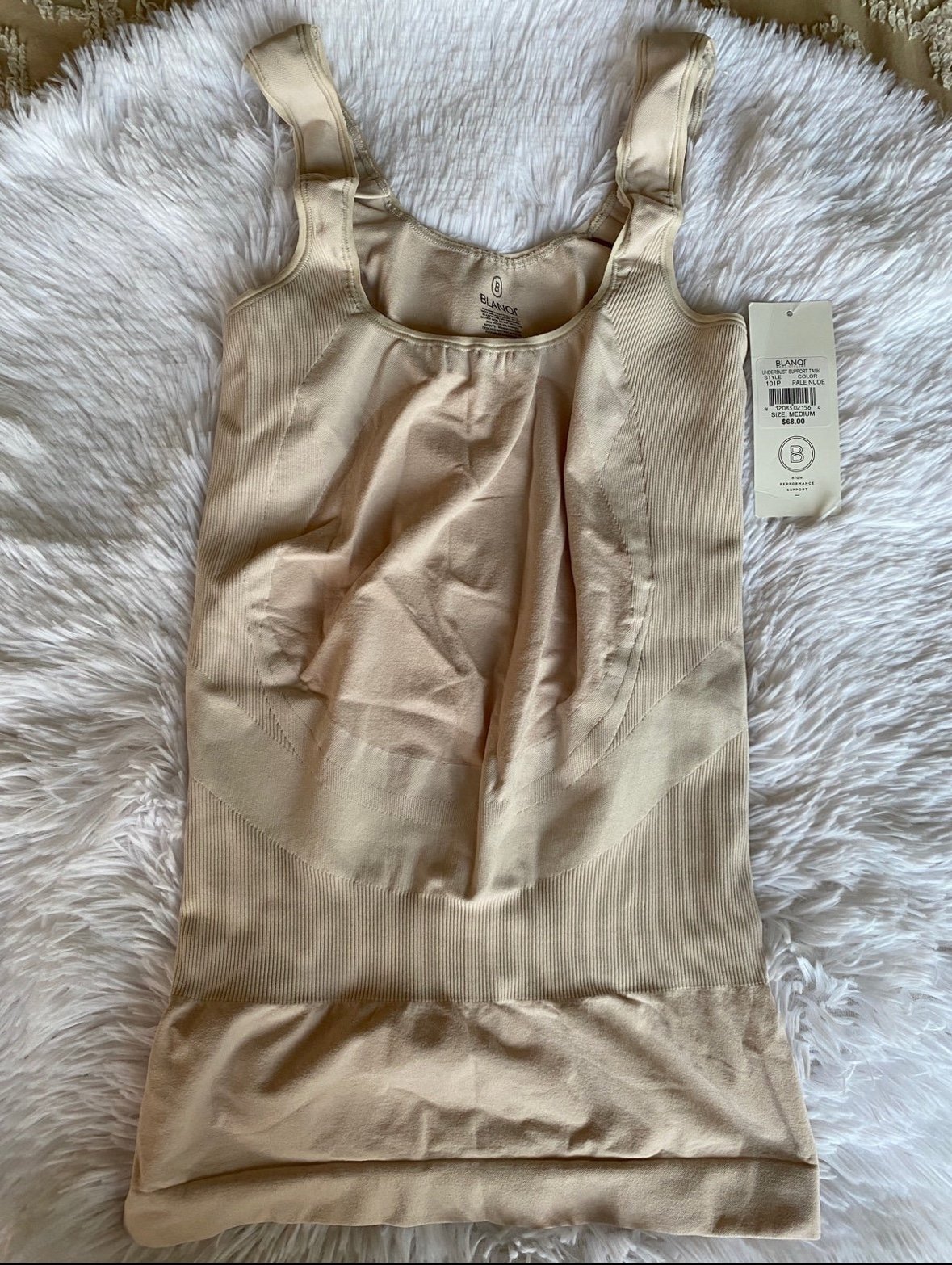 BLANQI Size Medium BodyStyler Maternity Underbust Belly Support Tank In Pale N