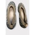 Stuart Weitzman Women Sz 7 M Lastikon Leopard Print Suede Ballet Flat Comfort
