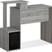 NEW Multipurpose Home Office Computer Writing Desk, French Oak Grey