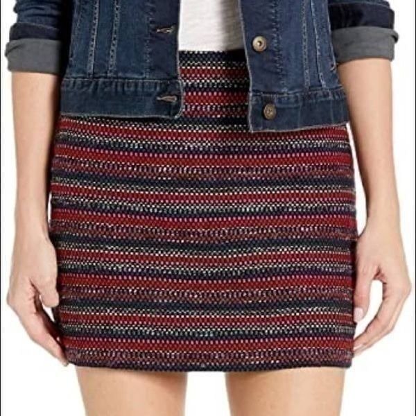 Trina Turk Rico Tweed Mutli-Color Skirt