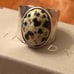 Silpada Sterling Jasper Adjustable Ring