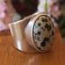 Silpada Sterling Jasper Adjustable Ring