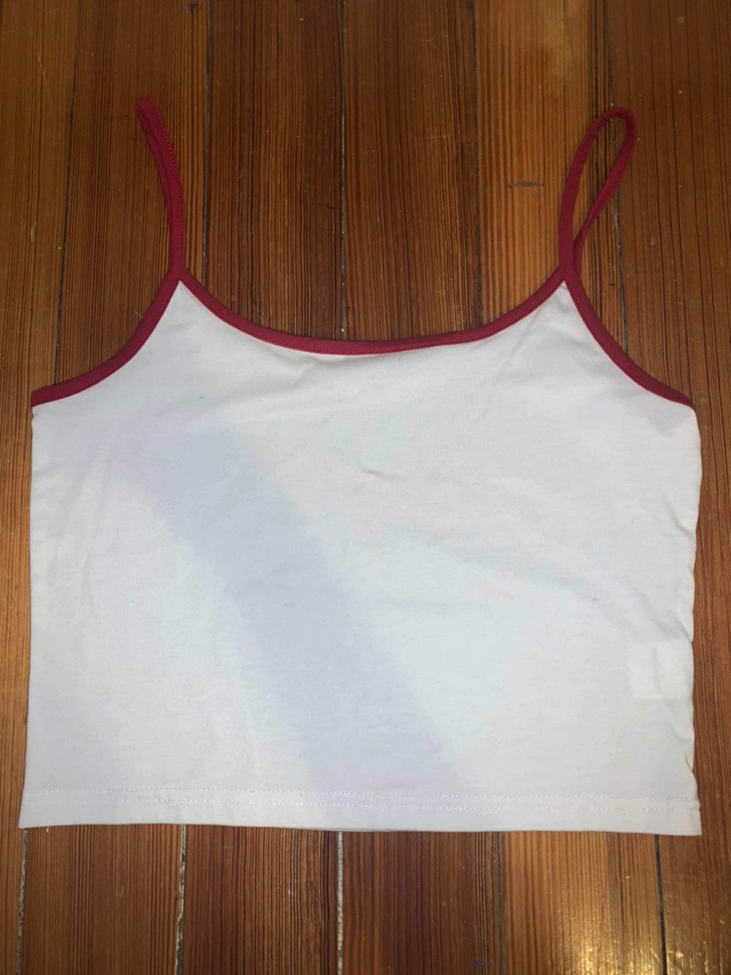 White tank top
