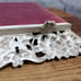 Exquisite Antique 2 Pc Vanity Set Mirror Tray & Cast Iron Swivel Standing Mirror