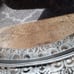Exquisite Antique 2 Pc Vanity Set Mirror Tray & Cast Iron Swivel Standing Mirror