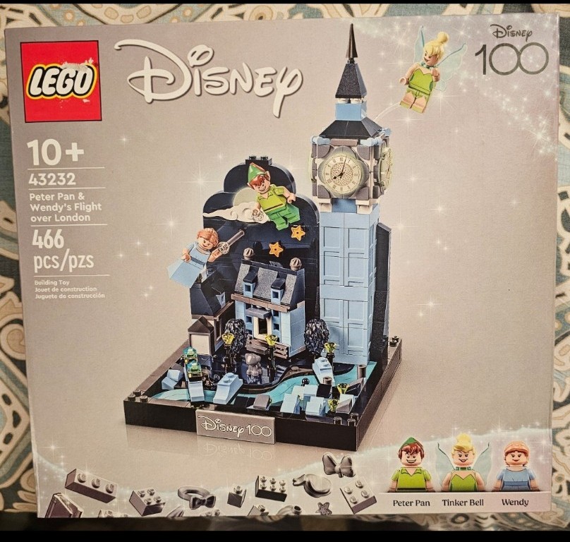 LEGO Disney 100 Peter Pan & Wendy’s Flight over London Set NEW Free Shipping