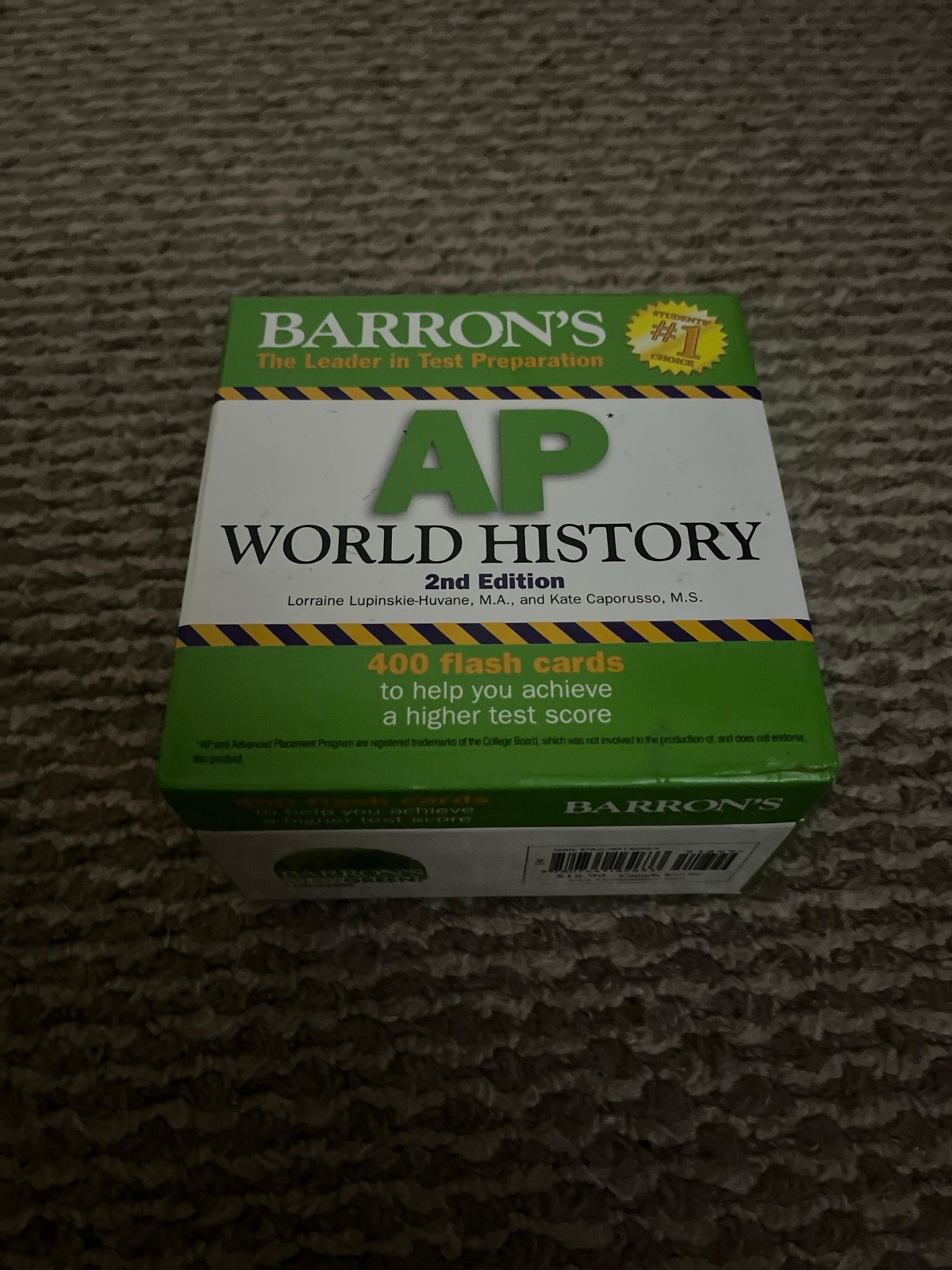 AP World History Flash Cards