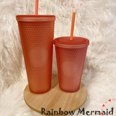 ⭐️NWT SOLD OUT Starbucks Pink Lemonade Jelly Studded Tumbler Bundle⭐️