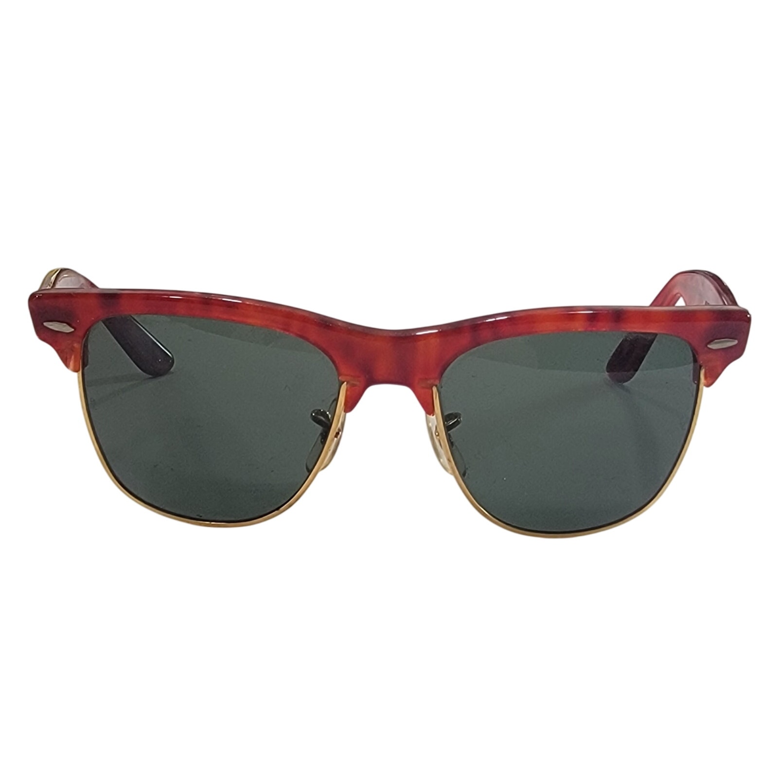 Men's Bausch & Lomb Ray Ban Wayfarer MAX Sunglasses Havana Gold Vintage USA