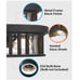13 inch Flush Mount Ceiling Light, 2-Light Industrial Ceiling Light Fixture