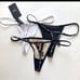 Dolce & Gabbana X Skims Cotton Jersey T-String Thong 3-Pack Size Large