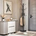 Brand New Metal Coat Rack Stand with Natural Marble Base -98sz