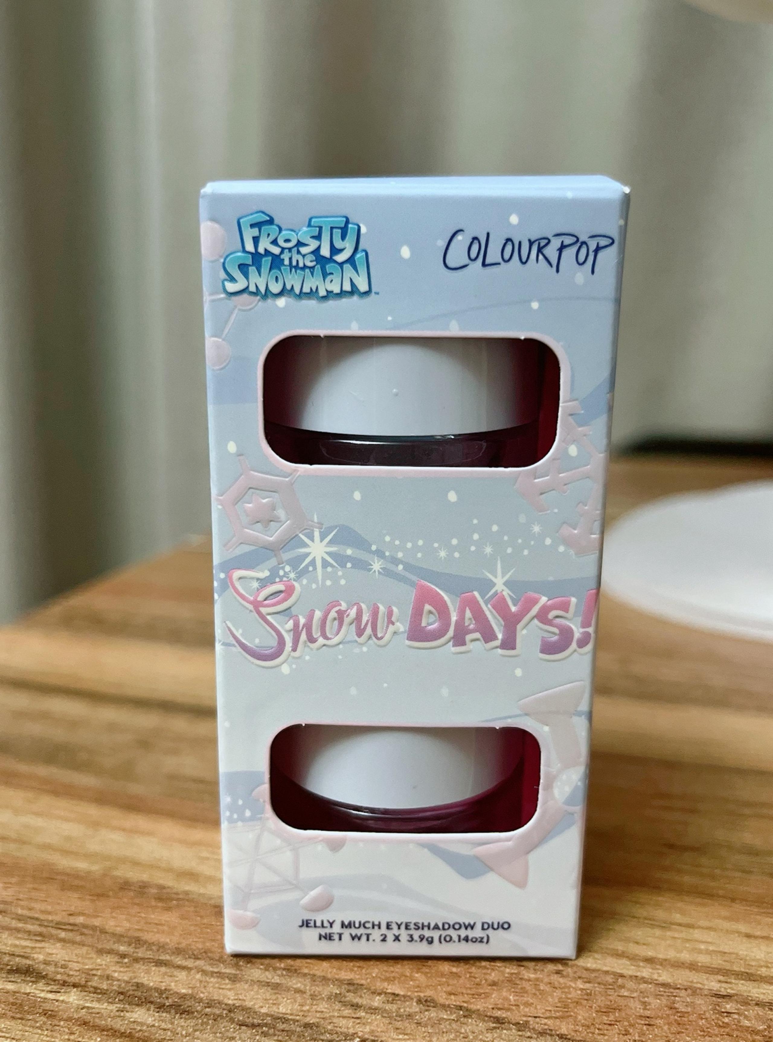 Frosty the Snowman x ColourPop “Snow Days!” Jelly Much Eyeshadow Duo