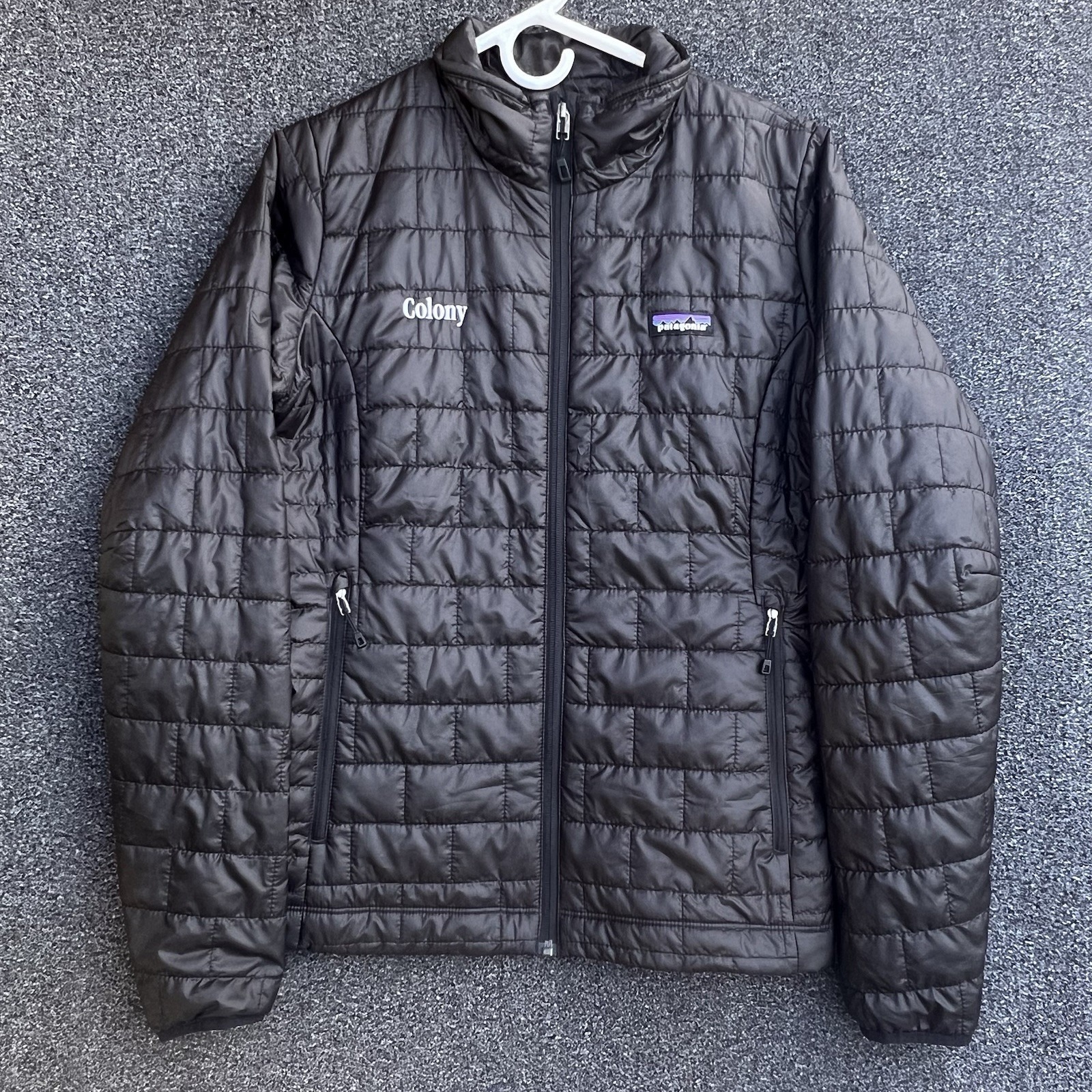 Patagonia Nano Puffer Jacket Womens Medium Puffer Primaloft Black