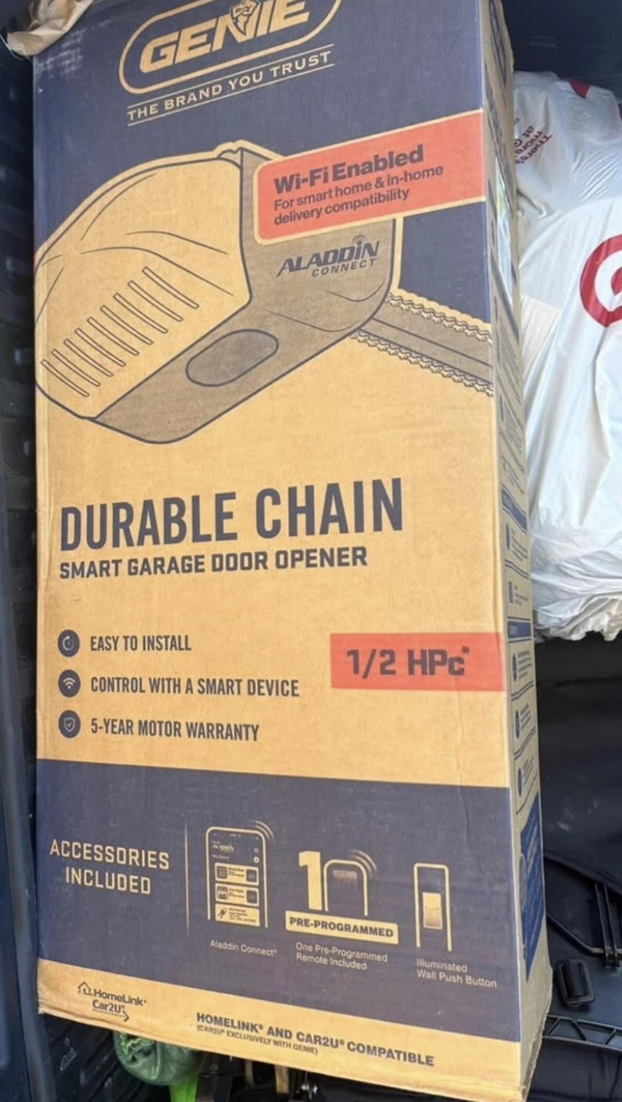 Genie garage door opener