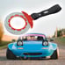 Brand New 2PCS JDM Brake Red TSURIKAWA Ring Subway Train Bus Handle Carbon Strap
