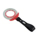 Brand New 2PCS JDM Brake Red TSURIKAWA Ring Subway Train Bus Handle Carbon Strap