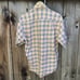 Burberry London plaid nova check short sleeve designer button down mens medium