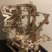 Marble Run model Kit, 3D wooden logic puzzle for adults,
