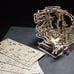 Marble Run model Kit, 3D wooden logic puzzle for adults,
