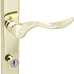 Wright Products - Serenade Mortise Keyed Lever Mount Latch with Deadbolt for
