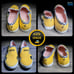 Kate Spade Taxi Yellow Canvas Slip On Sneakers Shoes New York Women Size 9 UK 7