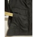 Brioni Jacket Black Wool Silk Leather Trimmed Coat Size XL Lined 6 Pockets