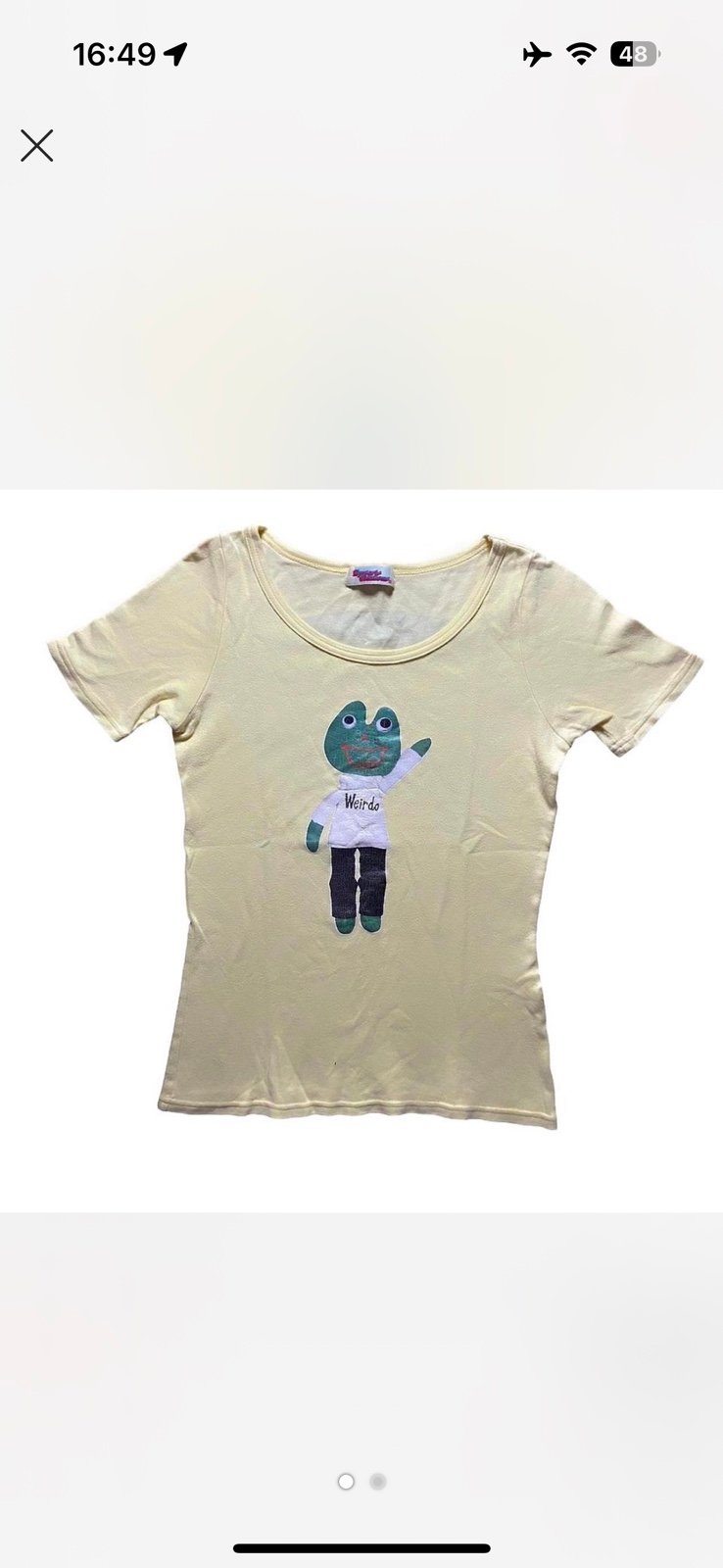 Rare Vintage Hysteric Glamour Weirdo Tee