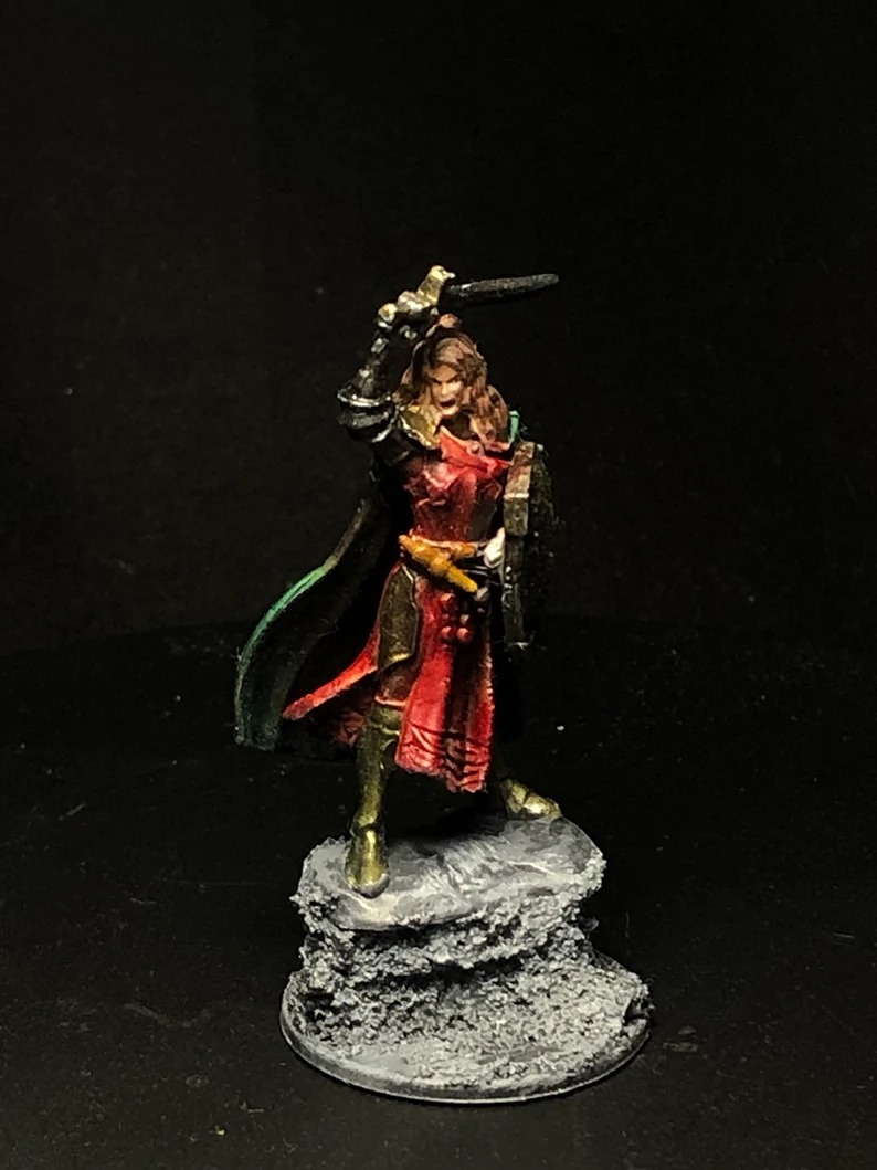 D&D human female paladin, warrior, fighter, ranger| Dungeons and dragons |