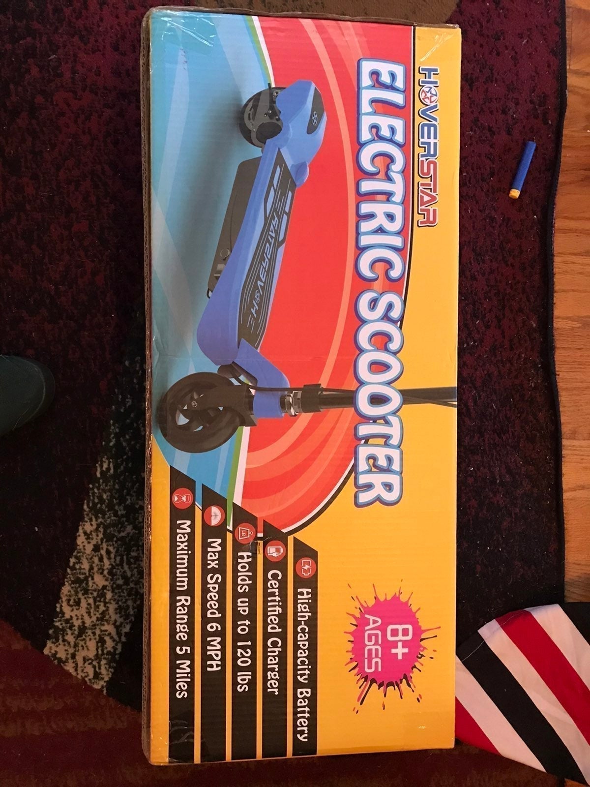 BRAND NEW(NEVER OPENED) HOVER STAR ELECTRIC SCOOTER