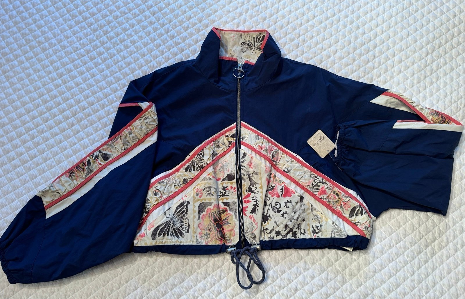Free People Paulina track jacket NWT