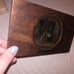 Mahogony-Mounted Magic Lantern Slide