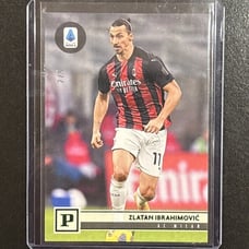 ZLATAN IBRAHIMOVIC 2020-21 PANINI CHRONICLES /5 GREEN PARALLEL #1 MINT