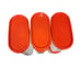 Tupperware Oval Modular Mates Red seals sizes 1 thru 5