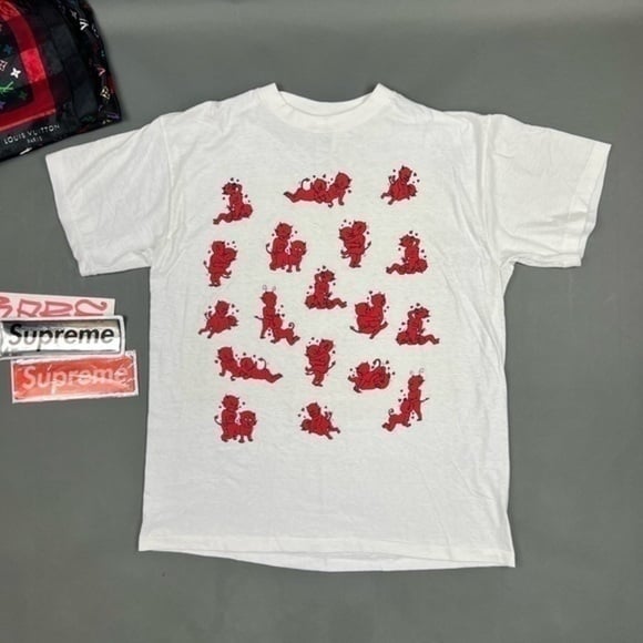 Vintage 90s / 80s Demon Positions Tee Shirt