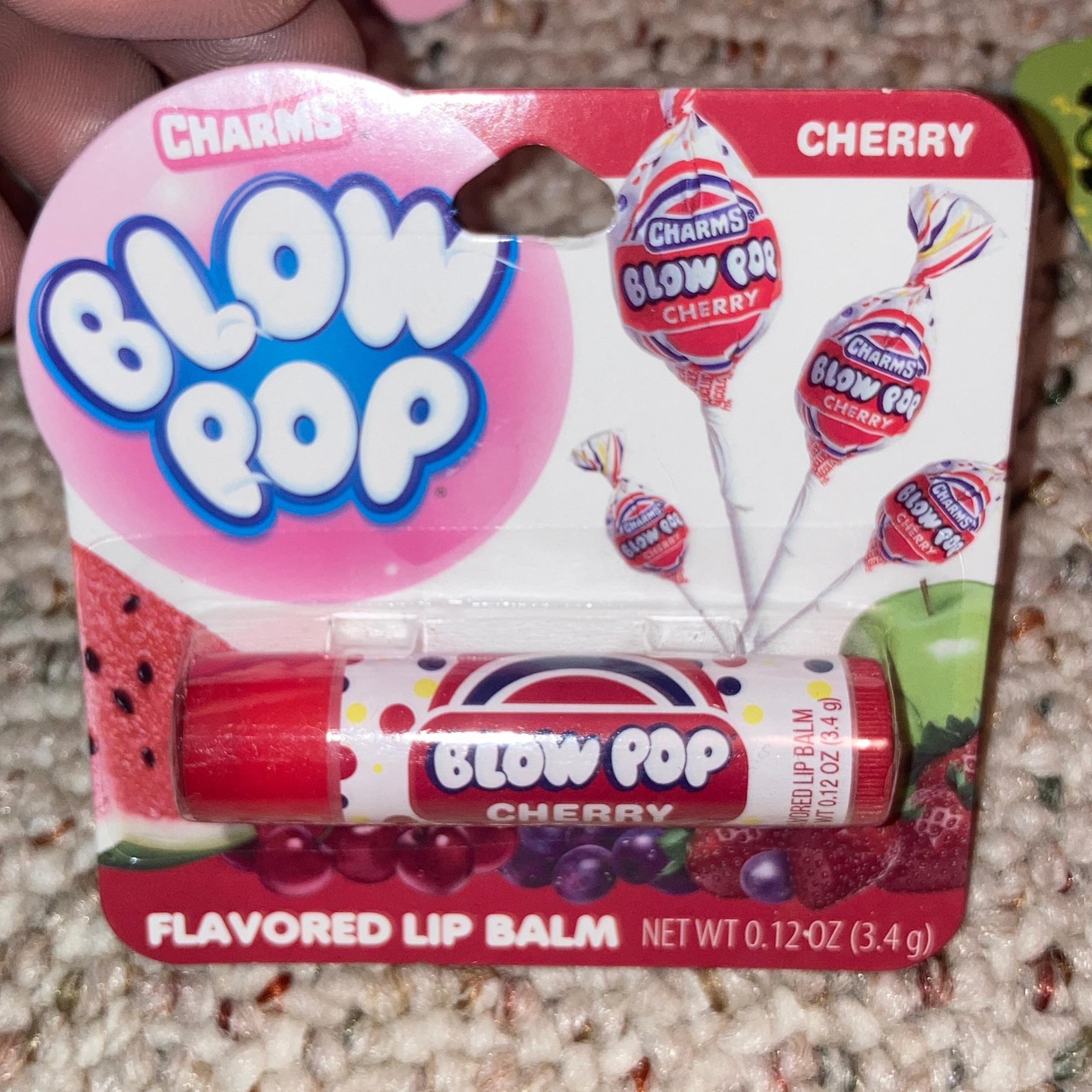 Blow pop lip balm