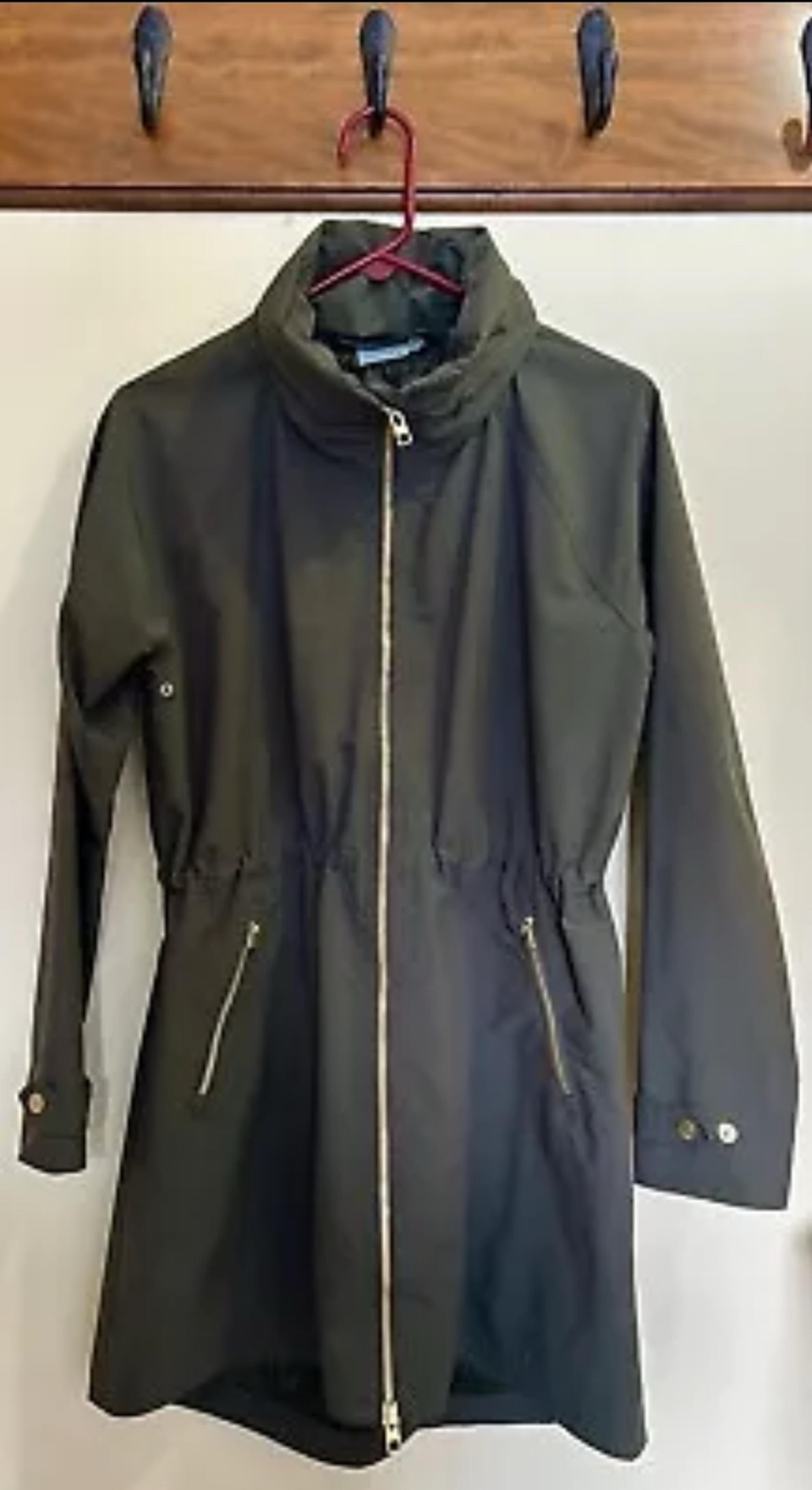 Athleta Wetlands Women’s Trench Coat Jacket Medium