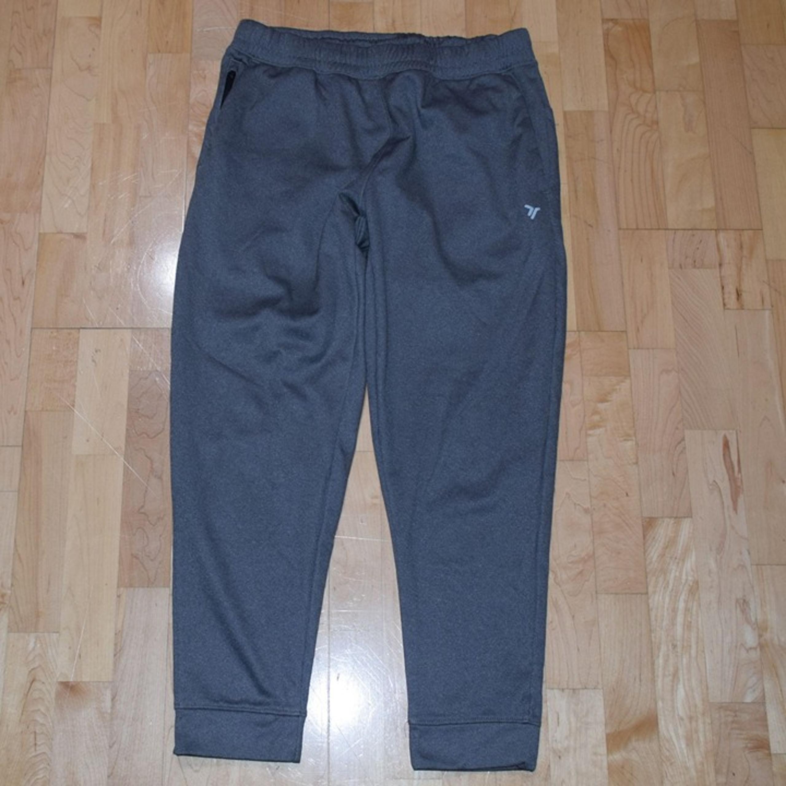 OLD NAVY ACTIVE Men's Sz L TALL Gray GO-DRY Athletic Joggers Sweat Pants
