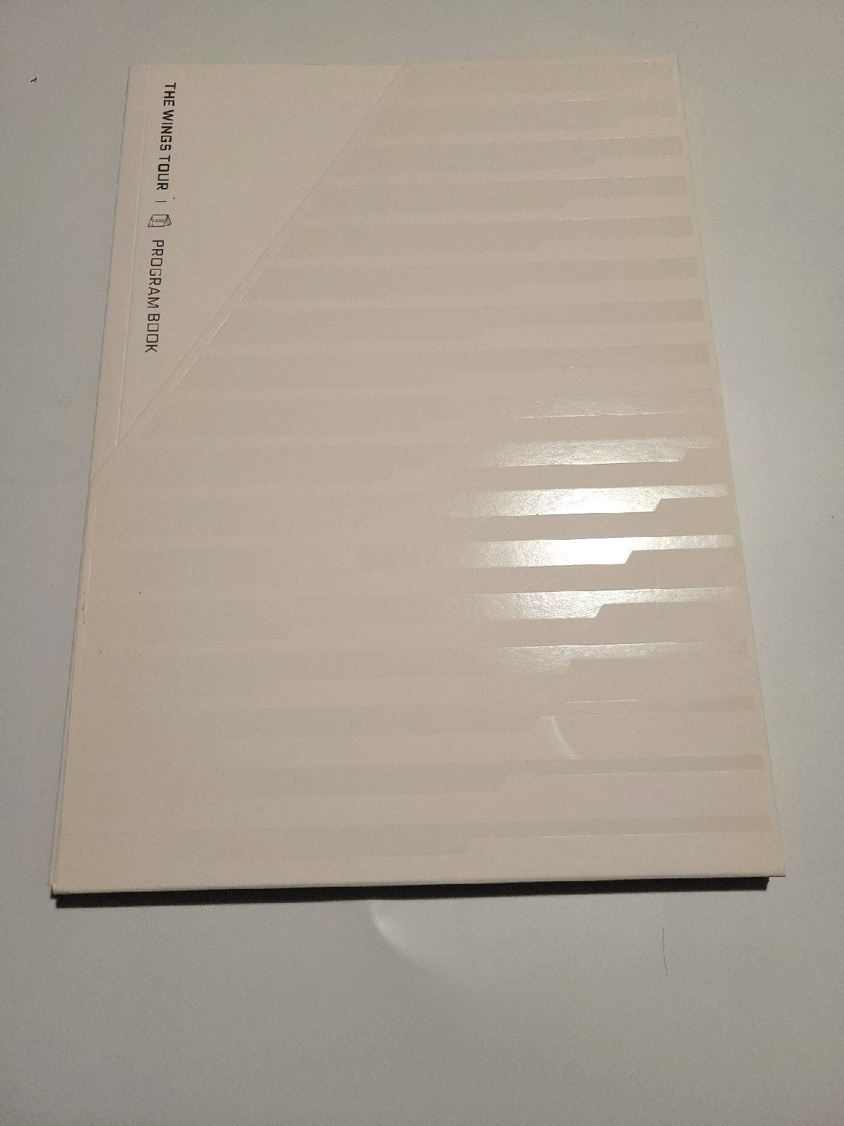 BTS Wings tour program book