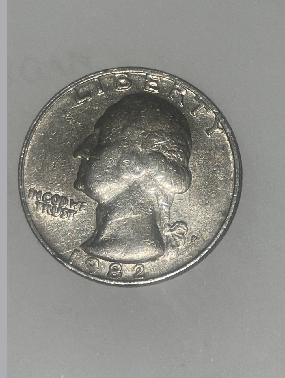 1982P DDO 1982D quarter error set